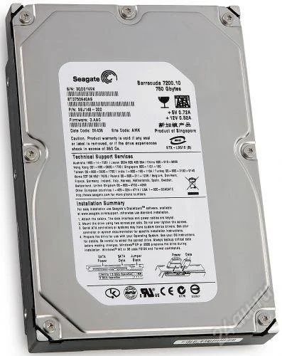 Лот: 1688970. Фото: 1. IDE HDD Seagate Barracuda 7200... Жёсткие диски (HDD)