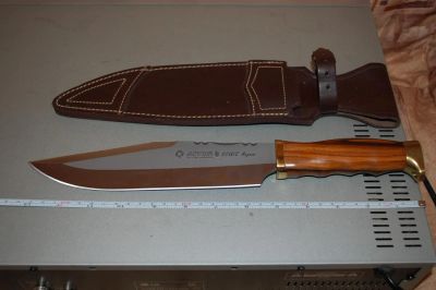Лот: 9442733. Фото: 1. Нож Bowie Magnum. Ножи, топоры