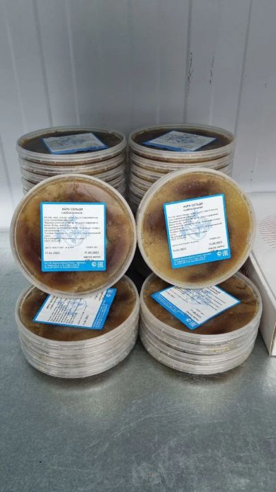Лот: 20737507. Фото: 1. Икра Сельди в масле с/с(0.170... Икра, рыба, морепродукты