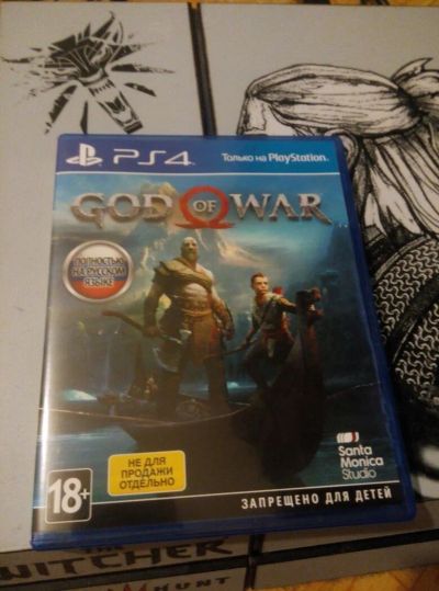Лот: 11562949. Фото: 1. God of War (ps4). Игры для консолей