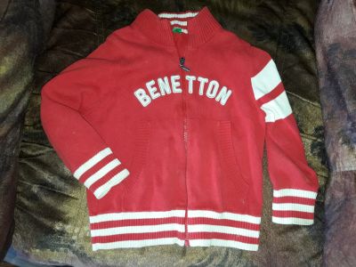 Лот: 16412172. Фото: 1. Кофта Benetton на рост 95-110... Свитера, худи, толстовки
