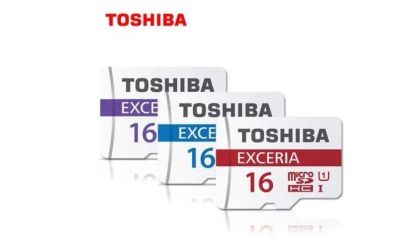 Лот: 6686207. Фото: 1. Карты памяти Toshiba 16ГБ Микро... Карты памяти