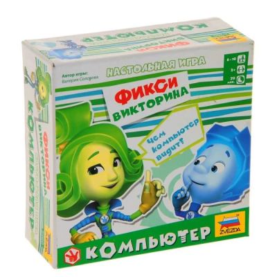 Лот: 11125052. Фото: 1. Викторина "Фиксики. Компьютер. Детские настольные игры