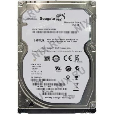 Лот: 15390819. Фото: 1. Жесткий диск Seagate ST9250315AS... Жёсткие диски (HDD)
