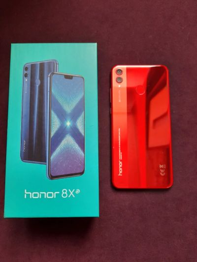 Лот: 15389641. Фото: 1. Honor 8x Red. Смартфоны