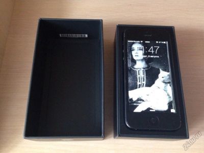 Лот: 7027389. Фото: 1. iphone 5 16gb! black. Смартфоны