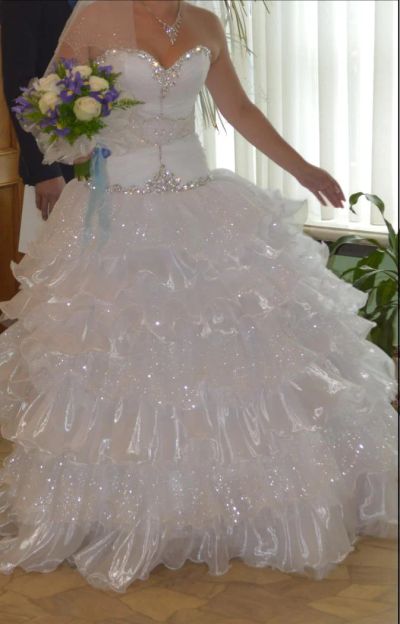 Лот: 6377315. Фото: 1. Шикарное свадебное платье (трансформер... Свадебные платья