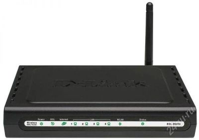 Лот: 2297269. Фото: 1. Wi-fi роутер Делинк Dsl-2640u. Маршрутизаторы (роутеры)