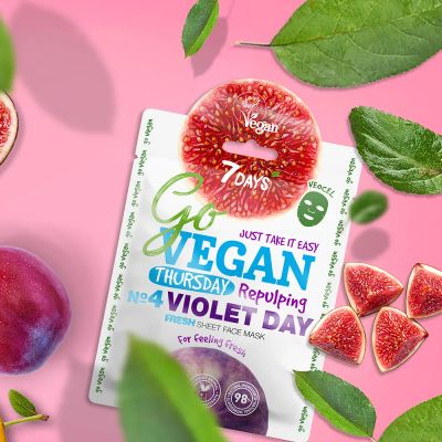 Лот: 20504274. Фото: 1. Маска для лица Go Vegan. Уход за лицом 