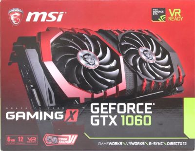 Лот: 16968205. Фото: 1. Видеокарта MSI GeForce GTX 1060... Видеокарты
