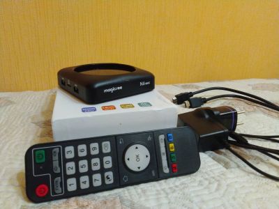 Лот: 14961577. Фото: 1. Smart TV Box Magicsee N6 MAX 4... Медиаплееры