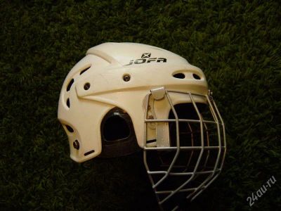Лот: 1515855. Фото: 1. шлем хоккейный белый jofa690. Защита тела