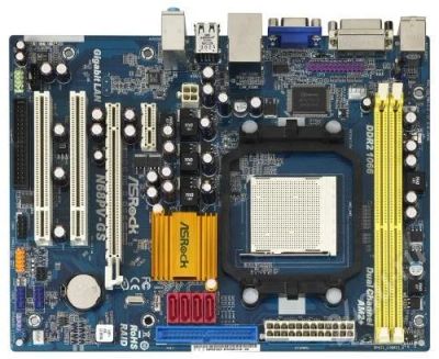 Лот: 281491. Фото: 1. AsRock N68PV-GS AM2+. Материнские платы