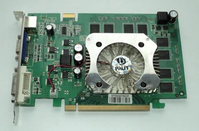 Лот: 5110360. Фото: 1. Palit GeForce 8500GT PCI-E 256... Видеокарты