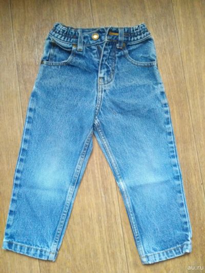 Лот: 16760871. Фото: 1. плотные джинсы для мальчика 2г. Брюки, шорты, джинсы