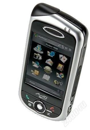 Лот: 130826. Фото: 1. Коммуникатор с GPS Mitac Mio A701... Смартфоны