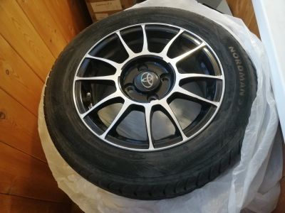 Лот: 17871640. Фото: 1. 4 колеса комплект ! Nokian + K... Шины
