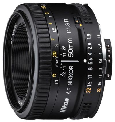 Лот: 5883336. Фото: 1. Объектив Nikon 50mm f/1.8D AF... Объективы
