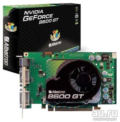 Лот: 9209994. Фото: 1. Видеокарта Albatron GeForce 8600... Видеокарты