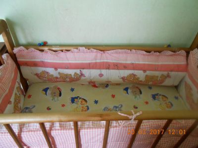 Лот: 9301361. Фото: 1. Кроватка. Детские кровати и кроватки