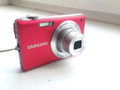 Лот: 4389689. Фото: 1. Фотоаппарвт Samsung (рабочий). Цифровые компактные