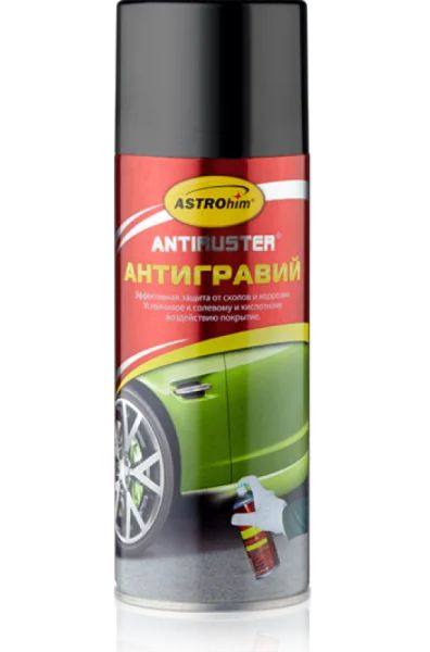 Лот: 12938340. Фото: 1. АС-4771 Антигравий черный 1 л... Средства по уходу