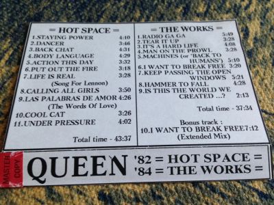 Лот: 9857262. Фото: 1. аудиокассеты Queen 1982-84. Аудиозаписи