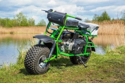Лот: 16052552. Фото: 1. Мотовездеход Lebedev Motors Атаман... Снегоходы, квадроциклы