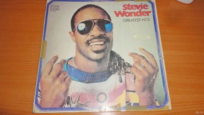 Лот: 18260667. Фото: 1. " Stevie Wonder " большая пластинка... Аудиозаписи