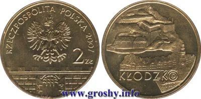 Лот: 5063401. Фото: 1. 2 злотых 2007 Польша, Клодзко... Европа