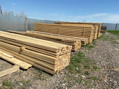 Лот: 19886791. Фото: 1. Доска 50х100х6000 Хвойные породы. Древесина, пиломатериал