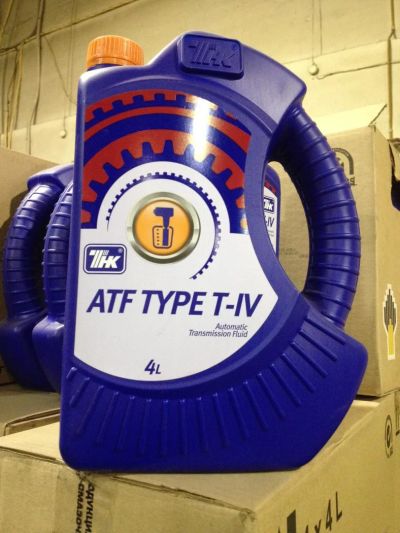 Лот: 6454880. Фото: 1. Тнк ATF Type T-IV синтетика 4л. Масла, жидкости