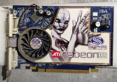 Лот: 15014277. Фото: 1. PCI-E видеокарта Radeon X1650... Видеокарты
