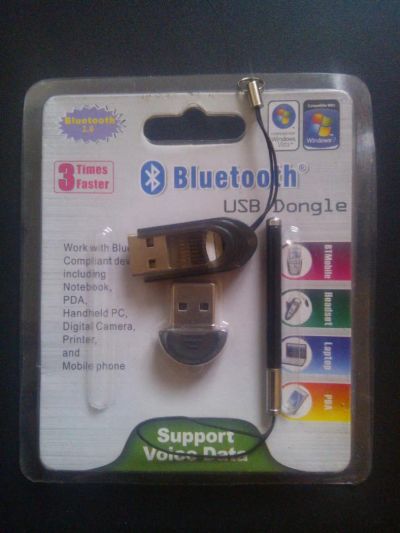 Лот: 5904601. Фото: 1. USB Bluetooth 2.0 адаптер + USB... Другое (компьютеры, оргтехника, канцтовары)