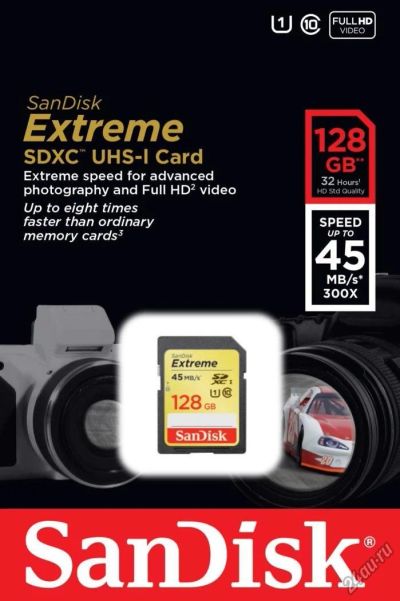 Лот: 6700373. Фото: 1. sandisk extreme pro. Карты памяти