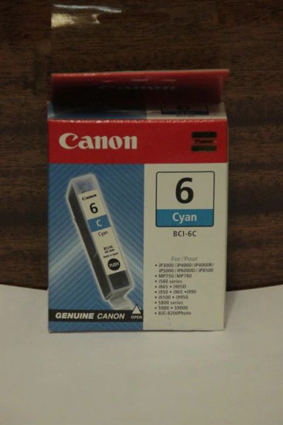 Лот: 3592530. Фото: 1. Картридж Canon BCI-6C оригинал. Картриджи, расходные материалы