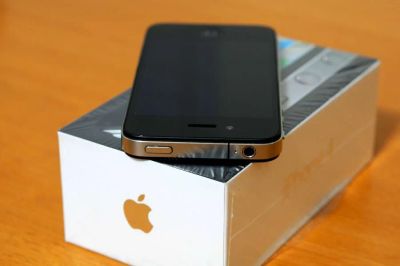 Лот: 4941425. Фото: 1. iPhone 4 8 Gb Black. Смартфоны