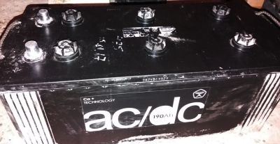 Лот: 12829267. Фото: 1. Аккумулятор AC/DC 6СТ-190 (не... Аккумуляторы