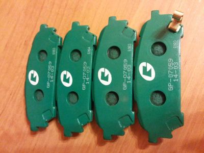 Лот: 8396854. Фото: 1. Задние тормозные колодки G-Brake... Тормозная система