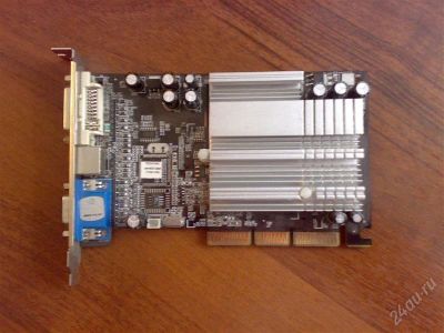 Лот: 2063167. Фото: 1. Видеокарта Geforce MX 440 128mb... Видеокарты
