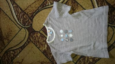 Лот: 5472955. Фото: 1. Футболка тёплая Baby G (1,5-2г... Футболки, поло, топы, лонгсливы