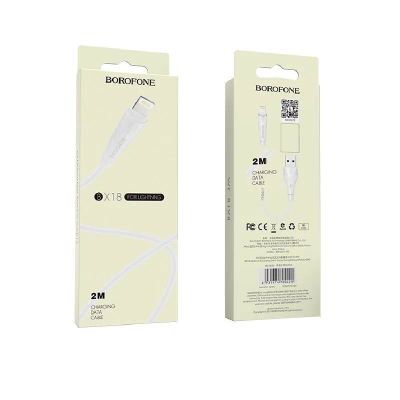 Лот: 22150308. Фото: 1. Кабель BOROFONE Lighting BX-18... Дата-кабели, переходники