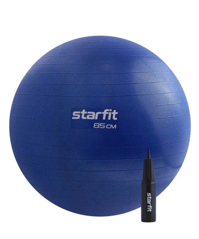 Лот: 22368861. Фото: 1. Фитбол d85см Star Fit с ручным... Фитнес, аэробика и гимнастика