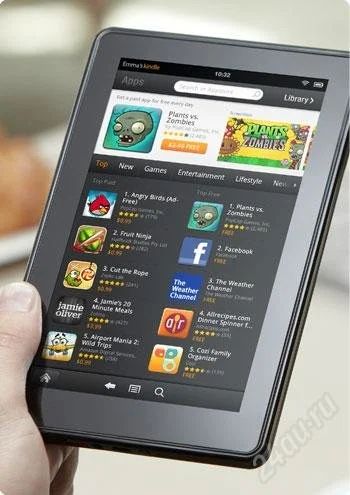 Лот: 1445804. Фото: 1. Планшет Kindle Fire. Планшеты