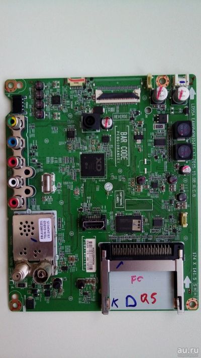Лот: 15521443. Фото: 1. mainboard EBU63478102 EAX66408104... Запчасти для телевизоров, видеотехники, аудиотехники