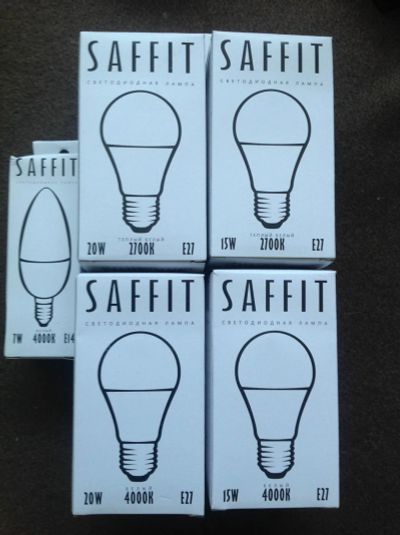 Лот: 7676273. Фото: 1. Лампа светодиодная Saffit 15w... Другое освещение