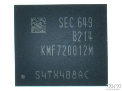 Лот: 16605538. Фото: 1. KMF720012M-B214 - Nand Flash Samsung... Оборудование для ремонта