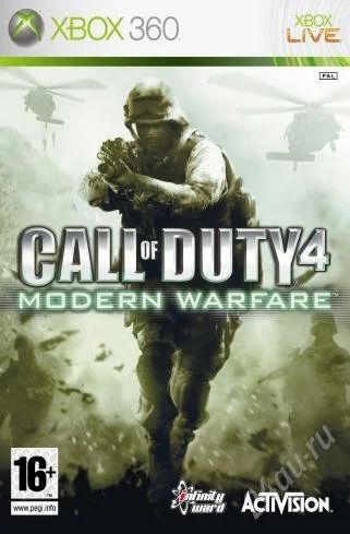 Лот: 1178273. Фото: 1. call of duty 4: modern warfare... Игры для консолей