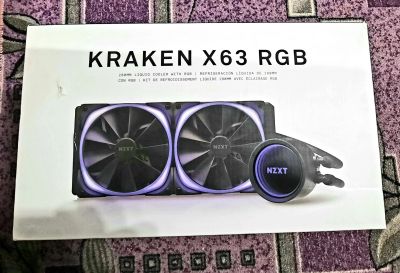 Лот: 18846073. Фото: 1. Nzxt kraken x63 RGB. Системы охлаждения