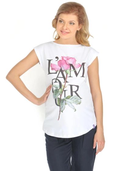 Лот: 5628317. Фото: 1. Футболка I love mum "Кристина... Кофты, туники
